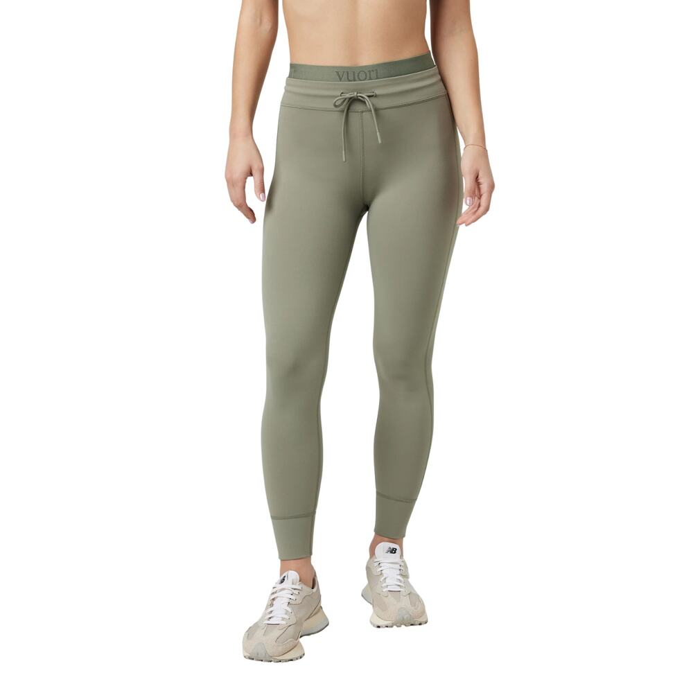 Vuori Elevate Daily Legging XL Pistachio Green Tights High Rise Drawstring Tight - Picture 9 of 10
